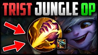 NO ONE CAN MATCH TRISTANA GANKS How to Play Tristana Jungle amp CARRY Best BuildRunes Season 14 [upl. by Ellehc]