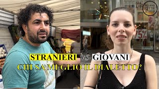 Stranieri vs giovani chi conosce meglio il dialetto milanese [upl. by Morehouse370]