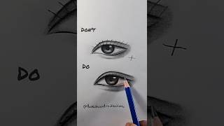 How to draw eyelashes 👁️✍️ art artist cartoon drawing satisfying paint anime shorts [upl. by Mok182]