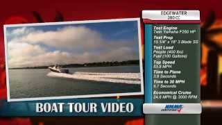 EdgeWater Power Boats 280CC Review [upl. by Pesvoh]