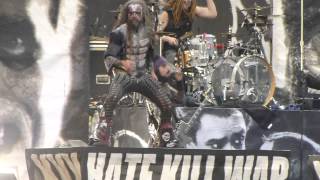 Rob Zombie  Drum Solo amp More Human Than Human  GMM 29062014 HD [upl. by Lewse46]