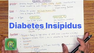 Diabetes Insipidus l Causes l Symptoms l Diagnosis l Treatment l in hindi [upl. by Sajet]