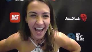 Amanda Ribas UFC 251 virtual media day interview [upl. by Marena]