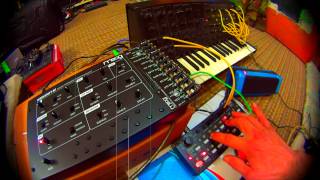 Korg MS20 mini Moog Werkstatt sound exploration 1 [upl. by Jacobsen]