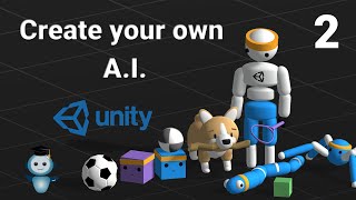 Create your own AI in Unity  MLAgents Tutorial 2020 [upl. by Dorolisa]