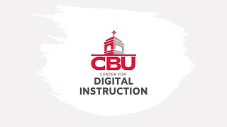 Introduction to the 2024 CBU Canvas Template [upl. by Catha363]