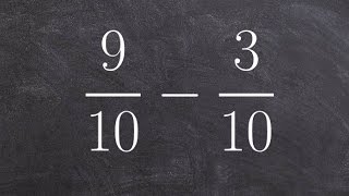 How to subtract fractions with like denominators and proper answers [upl. by Atsira644]