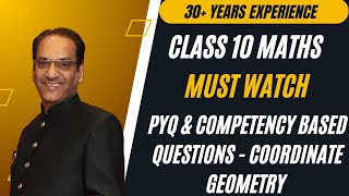 Competency based questions of chapter coordinate geometry of class 10 maths [upl. by Asel163]