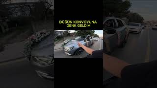 R25 İLE DÜĞÜN KONVOYUNA DENK GELDİM shorts motovlog r25 motorcycle [upl. by Field450]