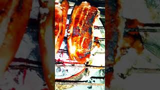 GRILLED PORK 😋🍠🐖 shorts food viral trending roast short [upl. by Betz852]