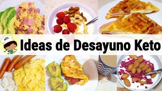 Ideas de Desayuno Keto Desayuno CetogénicoCafé ketoqué como en Keto [upl. by Ruella]