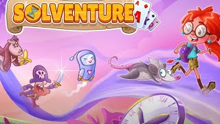 Solventure Relaxing Solitaire Gameplay Android Mobile [upl. by Runstadler]