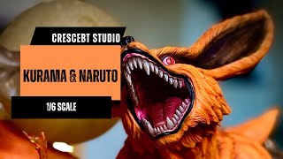 Crescent Studio Kurama amp Naruto 🦊naruto kurama [upl. by Tempa]