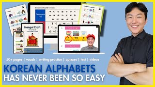 How to master the Korean alphabet in 1 hour [upl. by Tricia]