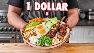 The 1 Dollar Healthy Rice Bowl [upl. by Jody]