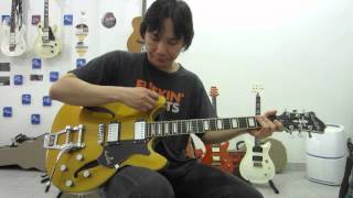 Hagstrom Tremar Viking Deluxe Guitar Drive Sound [upl. by Gamaliel]