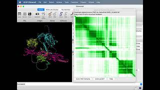 How to show AlphaFold error estimates with ChimeraX [upl. by Volotta644]