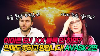 아마존 유럽진출 미리 준비하지 않으면 엄청난 비용폭탄 아마존SPN 세무지원 전문 AVASK 와 함께하는 유럽진출 필수준비 확인 팸글로벌 X AVASK 특별인터뷰 2편 [upl. by Donica]