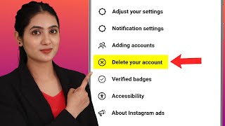 How To Delete Instagram Account Permanently 2023  Instagram Account Delete Kaise Kare Permanently [upl. by Yelyah]