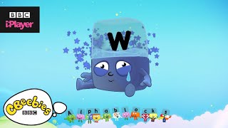 Learn letter quotwquot with the Alphablocks Magic Words  CBeebies [upl. by Erreipnaej318]