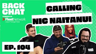 EPISODE 104  We Called Nic Naitanui  BackChat Podcast [upl. by Egag]