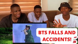 BTS Accident Fall And Faint  REACTION [upl. by Sorel]