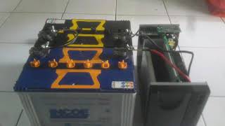 INVERTER dari bekas UPS ONLINE HP T750 G2 Upgrade aki mobil [upl. by Nail741]