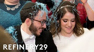 The Deep Meaning Behind An Orthodox Jewish Wedding  World Wide Wed  Refinery29 [upl. by Lisle]