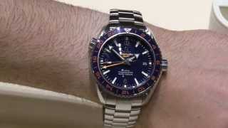 Omega Seamaster Planet Ocean GMT Watches HandsOn [upl. by Suzetta]