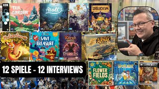 12 Spiele  12 Interviews  SPIEL 2024 Teil 10  english part [upl. by Phyllida]