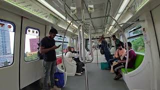 Im Riding The Monorail On The Way From Bukit Bintang To NU Sentral Shopping Mall [upl. by Eiggep]