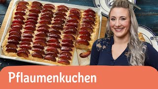 Pflaumenkuchen mit Hefeteig – einfach und lecker 🍰😋 REWE Deine Küche [upl. by Yerdua718]