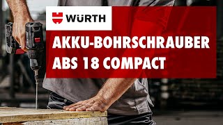 AkkuBohrschrauber ABS 18 COMPACT MCUBE [upl. by Repotsirhc329]