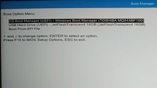 Boot Menu setting on hp laptop [upl. by Erdah829]