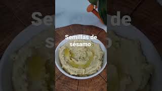 Receta de Crema de Garbanzos para fortalecer nuestros huesos Hummus rico y nutritivo [upl. by Abibah]