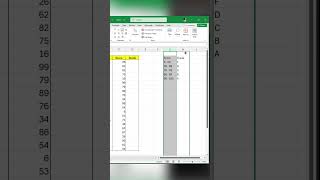 Assign Letter Grades in Excel Without IF Function shortsletter gradesfinancetips [upl. by Sergo427]