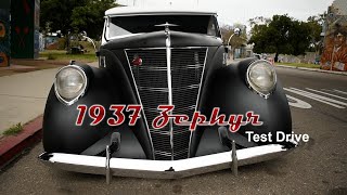 1937 Lincoln Zephyr Test Drive [upl. by Tomlin]