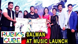 Salman Khan At The Music Launch Of Marathi Movie Rubiks Cube  Mahesh Manjrekar [upl. by Assiram]