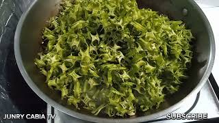 how to cook ginataang sigarilyas try my own recipe [upl. by Atikaj]