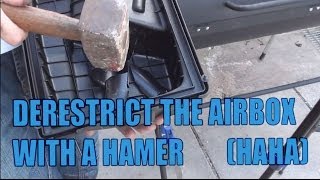 Derestrict the Air box With a Hammer [upl. by Hoban454]