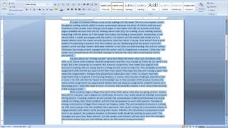 APA Formatting on Google Docs [upl. by Ardnalak911]