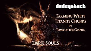 White Titanite Chunk Farming  Tips N Tricks  Dark Souls 1 [upl. by Anerak]