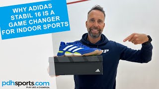 Adidas Stabil 16 Indoor Court shoe review by pdhsports [upl. by Favianus63]