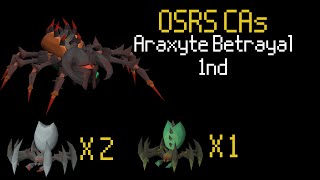 OSRS Araxxor CA  Araxyte Betrayal [upl. by Jeniece]