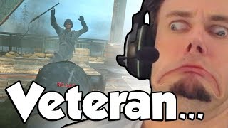 COD WW2 on Veteran [upl. by Huesman]