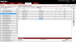 Step 5 Entering Results to Racetab [upl. by Culhert]