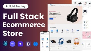 Build amp Deploy a Full Stack ECommerce Store with Reactjs Strapi Headless CMS amp Stripe Payment [upl. by Us]