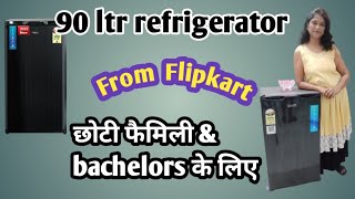 90 ltr Refrigerator review ampDomoconvenientcompactUnder budgetspace saveonlineFunctionalsmart [upl. by Noskcire]