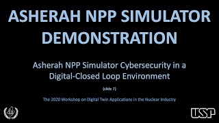 Asherah NPP Simulator Demo INL DT Workshop Presentation [upl. by Avika]