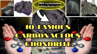 10 Rare and Famous Carbonaceous Chondrites Meteorite meteor meteorite [upl. by Orten]